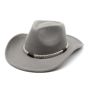 Western Travel Cowboy <b>Hat</b> American Export Style 100% Polyester <b>Summer</b> Casual Fashionable Featuring A Modern Fit and Professional - Product Image 4