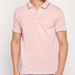 Camisetas Polo Cómodas de Manga Corta para Hombre, Nuevo Diseño, Logotipo Personalizado, Color Sólido, Transpirables - Product Image 4