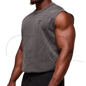 เสื้อกล้ามออกกำลังกายผู้ชายขายดี รุ่นยอดนิยม เสื้อกั๊กแขนกุดสำหรับฟิตเนส ยิม และเพาะกาย มีจำหน่ายแล้ว - Product Image 3