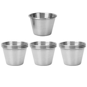 High Quality Stainless Steel Sauce Cups Metal Lunch Bento Box for School Picnics & Salad Dressing Container - Product Image 1