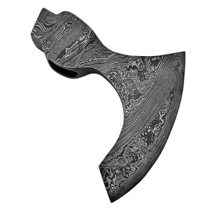 BA Enterprises Hacha Tomahawk Hecha a Mano con Cabeza de Acero Forjado con Patrón de Damasco para Supervivencia, Uso en Bricolaje, Camping, Hacha Artesanal 4 3/4 - Product Image 5