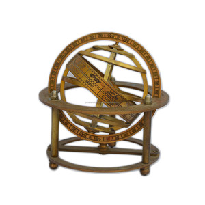 ลูกโลกโลหะทรงกลม,ลูกโลกโลหะแบบโบราณดีไซน์ไปโรงเรียนและห้องแล็บในร่ม - Product Image 1