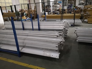 Ventilateur de plafond HVLS à faible consommation d'énergie Keystone, système de ventilation stable pour les zones d'élevage laitier avant le traitelement des vaches - Product Image 3