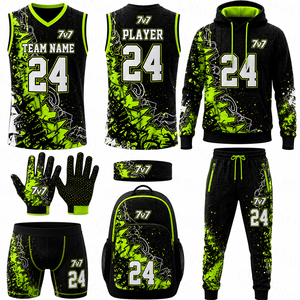 Ensemble de maillots de football sublimés anti-humidité, vêtements d'équipe personnalisés, fabricant de vêtements de football, pack de vêtements de sport athlétiques - Product Image 1