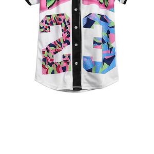 Maillot de baseball élégant, haut de gamme, pour équipe sportive, avec logo personnalisé, respirant, vêtements de sport, direct usine - Product Image 6