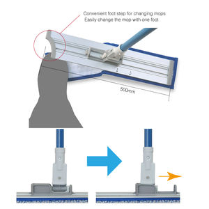 Support de serpillière plat durable (45 cm de large) pour la maison et le bureau - Product Image 4