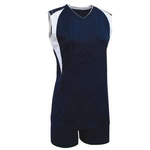 Ensemble d'uniformes de volley-ball respirants personnalisés, maillot et short de sport à séchage rapide pour l'entraînement et la compétition en équipe - Product Image 3