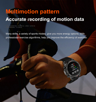 Montre connectée DK68 tendance 2026 avec batterie longue durée 410 mAh, GPS, moniteur de fréquence cardiaque, étanche IP67 et lampe de poche pour les aventures et voyages en plein air