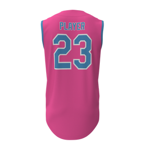 Custom Sleeveless Baseball Jersey Full Button Team Uniform Personalized Baseball <b>Shirt</b> with Logo Name Number OEM - Product Image 2