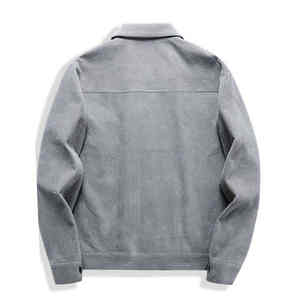 Streetwear d'entraînement décontracté de style de rue Nouveau design Veste en velours côtelé respirante et grande taille conception personnalisée - Product Image 2