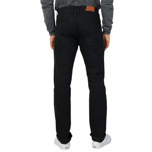 <b>Men's</b> Straight Slim Fit <b>Jeans</b> Pants Wholesale Multi Pocket Breathable Garment Dyed <b>Elastic</b> <b>Waist</b> 100% Cotton Customized Denim - Product Image 2