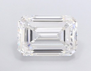 Impressionnant diamant blanc de laboratoire de 6,93 carats, couleur E, clarté VS1, taille émeraude, avec une excellente finition, idéal pour une bijouterie de prestige. - Product Image 1