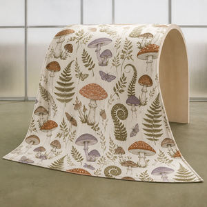 Custom Printed <b>Throw</b> Blanket Personalized Camping Space Mushroom Pond Sewing Construction Sublimation Flannel Fleece Polyester - Product Image 4