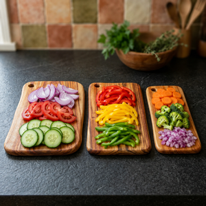 Planche à découper en bois pour la cuisine, planche à découper pour restaurant, planche à découper pour fromage et poulet - Product Image 1
