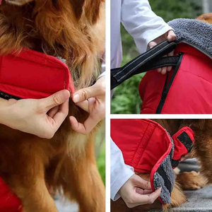 Autumn Winter Warm <b>Dog</b> Wear <b>Clothes</b> Windproof Thickened Warm Puffer Vest Most Demanding Skiing <b>Clothes</b> <b>Dog</b> Down Jacket - Product Image 6