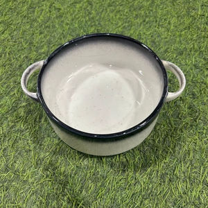 Tazón de Cerámica para Servir, para Uso en el Hogar, Hoteles, Cafeterías y Servicios de Catering, Ecológico, Apto para Lavavajillas, Estilo Clásico, Decoración para Fiestas TIME 2 DECOR - Product Image 1