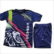 ชุดกีฬาคริกเก็ตฤดูร้อนสำหรับผู้ชาย FASHION SUTRA แบบแห้งเร็ว แขนสั้น มีเชือกผูก ผลิตจากไนลอน/ผ้าฝ้าย - Product Image 2