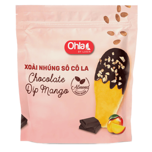 Best Selling Chocolate Dip Mango Soft Chewy Tropical Fruit Snack for Healthy Dessert Stand Up Pouch Bulk Supply - Product Image 1