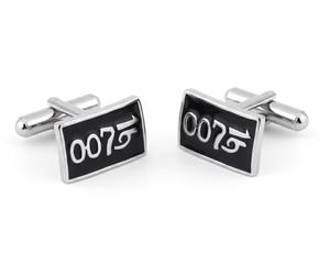 Mancuernillas Personalizadas de Lujo para Hombre |   Mancuernillas de Acero Inoxidable y Plata de Ley 925 |   Joyería al por mayor para puños de camisa de negocios y bodas - Product Image 1