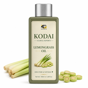 Aceite Esencial de Limoncillo de Tamil Nadu 100% Puro y Natural de Primera Calidad, Destilado al Vapor, para Aromaterapia y Cuidado Facial, Kodai Global Export - Product Image 1