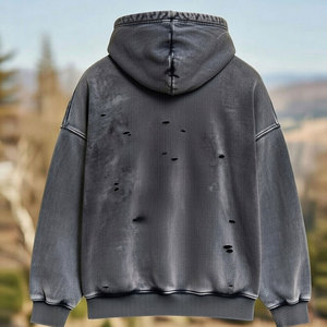 Hoodies personnalisés effet usé pour le streetwear – Couleurs sur mesure, style unique – En vente - Product Image 2