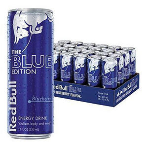 Boisson énergisante Red Bull Blue Edition au goût frais de myrtille, idéale pour le fitness, les voyages et l'usage quotidien - Product Image 3