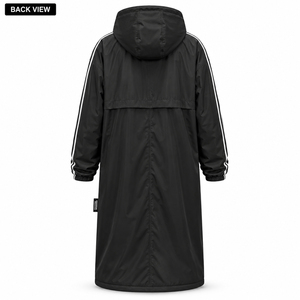 Longline Softshell <b>Jacket</b> Waterproof Hooded Windbreaker Coat Private Label Outdoor <b>Rain</b> <b>Jacket</b> Unisex - Product Image 4