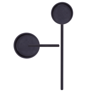Aluminum Long Cabinet Handle Silk Antique <b>Matt</b> Rose Gold Graphite Grey <b>Black</b> Round Sphere Top Wardrobe <b>Door</b> Pull Furniture - Product Image 4