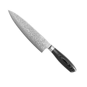 Cuchillo de Cocina Artesanal de Acero de Damasco para Carne, Verduras, Frutas y Tareas Diarias de Cocina - Product Image 1