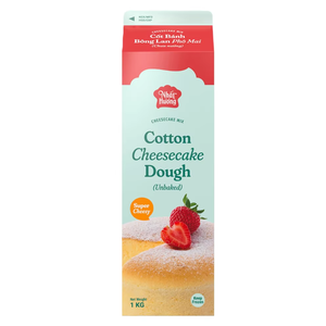 OEM/ODM Non Dairy Cream Direct Wholesale From Manufacture <b>HALAL</b> High Quality Bakery Using Cotton Cheesecake Dough 1KG Hot Price - Product Image 1