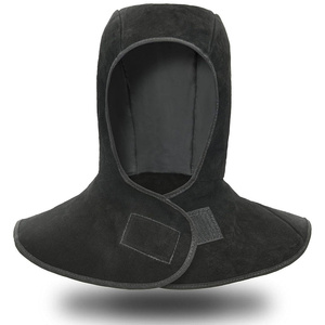 Welding Hood Flame Retardant Protective Welding <b>Cap</b> With Neck Shoulder Drape Welding Accessories Head Protection for Unisex - Product Image 1