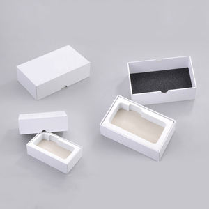 Factory Wholesale High Quality Blank White Cardboard <b>Box</b>, Luxury Mobile Phone Packaging <b>Box</b> for Retail Sale - Product Image 4