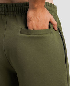 กางเกงวอร์มผู้ชายแบบมีเชือกผูกเอว ผ้าฝ้าย 100% ทรงปกติ สวมใส่สบาย ระบายอากาศได้ดี คุณภาพสูง สำหรับฤดูใบไม้ร่วง - Product Image 5