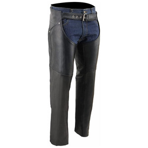 Samroz Sports Premium <b>Leather</b> Customizable All Seasons Motorcycle Riding <b>Chaps</b> for Women Bikers - Product Image 1