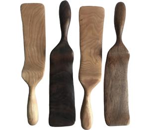 Antique Finish <b>Wooden</b> <b>Cake</b> Cheese Serving Spoon Handcrafted Durable <b>Cake</b> Server Exclusive Kitchen Tabletop Decoration - Product Image 6