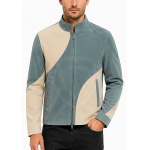 Premium <b>Suede</b> <b>Leather</b> <b>Jacket</b> With Refined Modern Style Soft Texture Comfortable Fit For Men Fashion Retail And Clothing Brands - Product Image 3