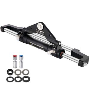 Kit di Sterzo Marino Fuoribordo da 300 CV con Cilindro Idraulico e Tubo Idraulico a Montaggio Anteriore - Ricambi e Accessori - Product Image 1