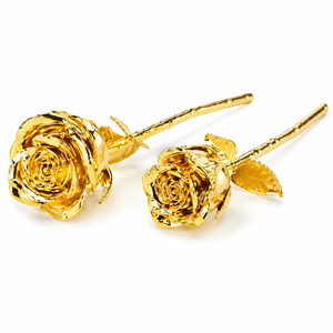 Rosa Bañada en Oro de 24K al por Mayor, Flor Preservada Real con Caja de Regalo Premium, Logotipo Personalizado, Regalo de Lujo para el Día de San Valentín para Ella - Product Image 3