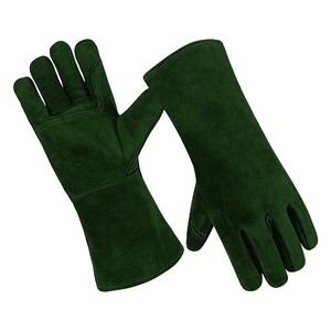 Guantes de Soldadura de Cuero Vacuno CAPTAIN INDUSTRY CI-WG-107, Precio al por Mayor, Protección UV, Impermeables, para Uso en Exteriores - Product Image 4