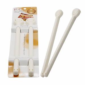 Inomata L 2P Ivory Pack <b>Clip</b> Durable <b>Bag</b> <b>Clips</b> Essential for Organization and Convenience - Product Image 1