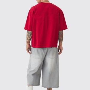 T-shirt pour homme de haute qualité 100% coton, entièrement personnalisable, manches courtes, col rond, t-shirts imprimés, design personnalisé - Product Image 3