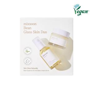 Set de Esencia y Crema Facial de Soja Fermentada Mixoon, Productos Veganos de Alta Calidad Hechos en Corea (50ml Esencia de Soja + 50ml Crema de Soja) - Product Image 1