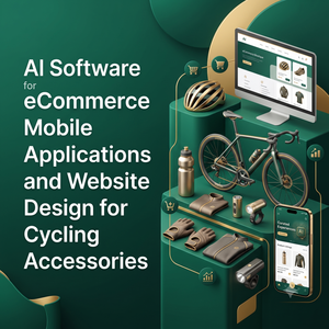 Software de IA para accesorios de ciclismo, diseño de sitios web, aplicaciones móviles para Android e iOS, software de IA para ERP y CRM, plugin para WordPress y Shopify - Product Image 1