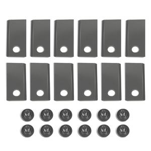 Lames de tondeuse à disques (12 pièces) en vente à prix de gros pour accessoires de machines agricoles - Product Image 1