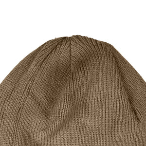 Bonnet d'hiver tendance 2026 avec patch en cuir personnalisé, bonnet côtelé vierge pour broderie, qualité supérieure, unisexe, casquettes de créateur - Product Image 5