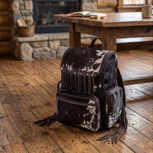 Sacs à dos en cuir de vachette avec logo personnalisé, vente en gros, fournisseur OEM, haute qualité, faits à la main, sacs d'école pour étudiants, qualité export. - Product Image 4