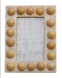 Handmade Marbled Resin Bobbin Photo <b>Frame</b> (For <b>4x6</b> Photo) Handmade Resin Bobbin Photo <b>Frame</b> Solid Mango Wood <b>Picture</b> <b>Frame</b> - Product Image 3