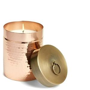 Fabricante de recipientes de cobre hechos a mano para velas, frascos de cobre para velas con o sin tapa, portavelas de metal para hacer velas. - Product Image 2