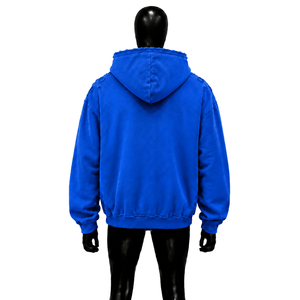 Sweat à capuche surdimensionné 100 % coton doux de qualité supérieure pour homme, brodé, essentiel pour l'hiver, en tissu de qualité S - Product Image 2