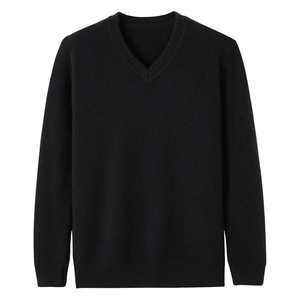 Custom LOGO Men Mens Sweaters Jacquard Pattern Knitwear Winter Crew Neck <b>Pullover</b> Knitted <b>Jumper</b> Design Custom Casual Mens Sweat - Product Image 3
